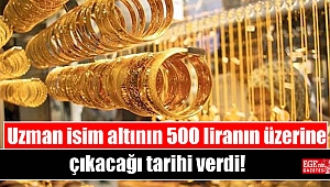 Uzman isim altının 500 liranın üzerine çıkacağı tarihi verdi