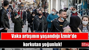 Vaka artışının yaşandığı İzmir'de korkutan yoğunluk