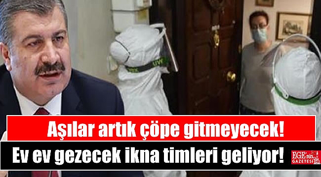 Bakan Koca duyurdu, ev ev gezecek ikna timleri geliyor