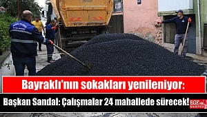 Başkan Sandal: Çalışmalar 24 mahallede sürecek