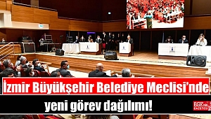 İzmir Büyükşehir Belediye Meclisi’nde yeni görev dağılımı