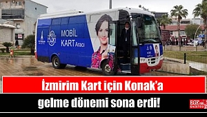 İzmirim Kart için Konak’a gelme dönemi sona erdi