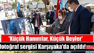'Küçük Hanımlar, Küçük Beyler' fotoğraf sergisi Karşıyaka'da açıldı