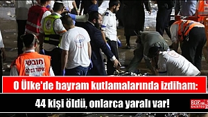 O Ülke'de bayram kutlamalarında izdiham: 44 kişi öldü, onlarca yaralı var