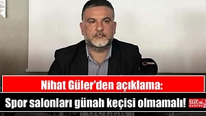 Spor salonları günah keçisi olmamalı