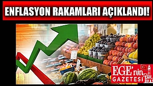 TÜİK enflasyon rakamlarını açıkladı