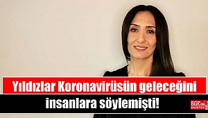 Yıldızlar Koronavirüsün geleceğini insanlara söylemişti