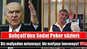 Bahçeli'den Sedat Peker sözleri: Biz mafyadan anlamayız, biz mafyayı tanımayız