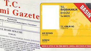 Basın kartları yönetmeliği yeniden değişti