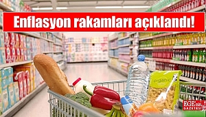 Enflasyon rakamları açıklandı