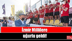 İzmir millilere uğurlu geldi