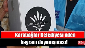 Karabağlar Belediyesi’nden bayram dayanışması