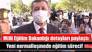 Milli Eğitim Bakanlığı detayları paylaştı: İşte yeni normalleşmede eğitim süreci