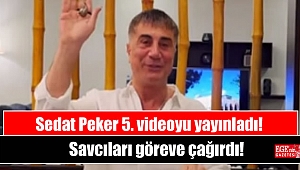 Sedat Peker 5. videoyu yayınladı! İddialarını tek tek sıralayıp savcıları göreve çağırdı