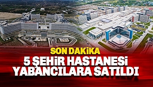 5 şehir hastanesini bundan sonra Danimarkalılar yönetecek