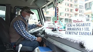 İçki ve sigarayı bırakanı 5 yıl ücretsiz taşıyacak