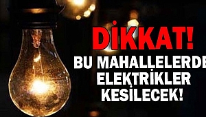 İzmir'de 21 ilçede elektrik kesintisi! (23-24-25 Haziran 2021)