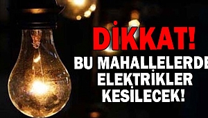 İzmir'de 30 ilçede elektrik kesintisi (11-12-13-14 Haziran 2021)