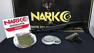 İzmir'de narkotik operasyonunda 1 gözaltı