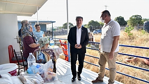 Başkan İduğ, “Yanan alanı tekrar ağaçlandıracağız”