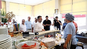 Başkan Serdar Sandal'dan esnaf ziyareti