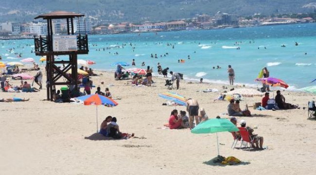 Bayram öncesi Çeşme'de oteller doldu