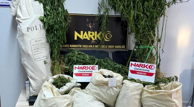 İzmir'de uyuşturucu operasyonu: 1 gözaltı