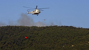İzmir Foça'daki yangın kontrol altına alındı