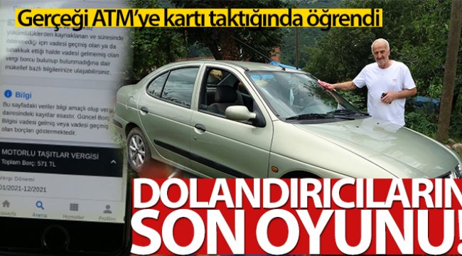 Trafik borcu ve vergi ödemek isterken tüm parasını dolandırıcılara kaptırdı