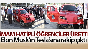 İmam Hatipli öğrenciler elektrikli araba üretti, Elon Musk'ın Tesla'sına rakip çıktı