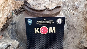 İzmir'de arazide tarihi eserler bulundu