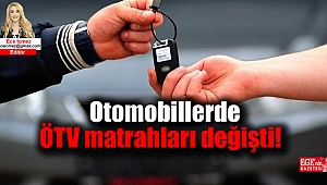 Otomobillerde ÖTV matrahları değiştirildi
