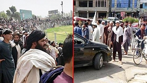 Taliban, dört komutanı binlerce kişinin önünde idam etti