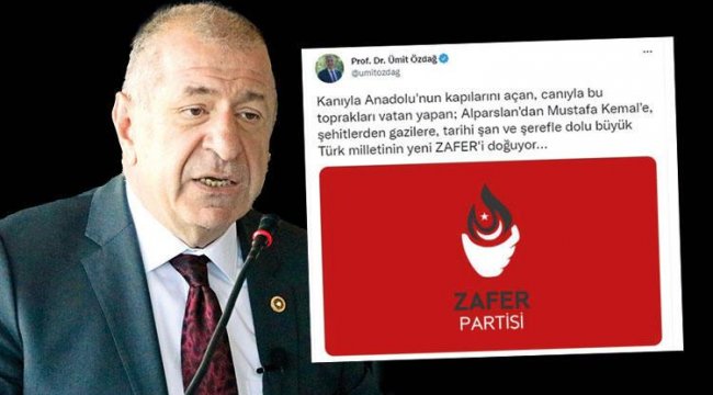 Zafer Partisi 30 Ağustos'ta siyaset hayatında
