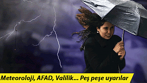 8 il için sağanak, sel ve su baskını uyarısı