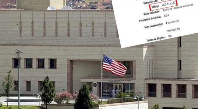 Aylık 99 bin TL maaş! ABD İstanbul Başkonsolosluğu'nun iş ilanı paylaşımı sosyal medyada gündem oldu