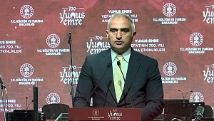 Bakan Ersoy: 'Yunus'un mesajı dünyanın her köşesinde yankı buluyor