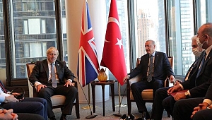 Cumhurbaşkanı Erdoğan, New York'ta İngiltere Başbakanı Johnson'la görüştü