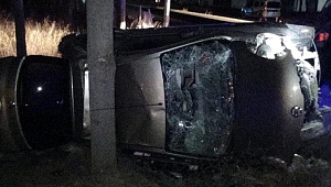 İzmir'de düğün dönüşü feci kaza! 4 yaralı
