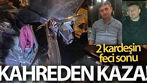 Motosiklete çarpan otomobil ardından karşı yönden gelen kamyonla çarpıştı: 2 kardeş öldü, 1 yaralı