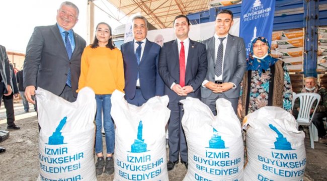 İzmir Büyükşehir Belediyesi'nden hayvancılığa rekor destek