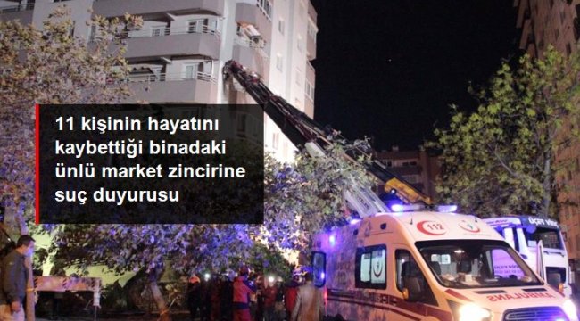 Mahkeme başkanından, Bayraklı'da depremde 11 kişinin öldüğü binadaki BİM'e suç duyurusu