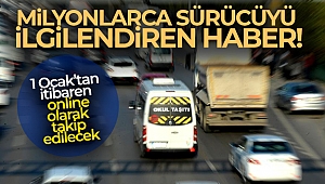 Milyonlarca sürücüyü ilgilendiren haber!