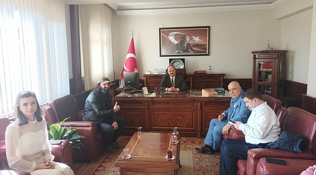 Yeşil Kasaba ve Tahsin Koçtan, Meftun Dallı’ya Ziyaret