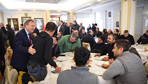 Başkan İduğ'dan esnafa tavsiye: İşinize yatırım yapın