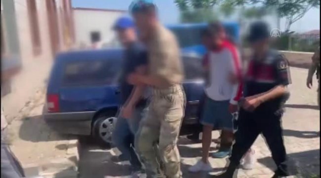 Yasa dışı geçiş hazırlığındaki 118 düzensiz göçmen yakalandı