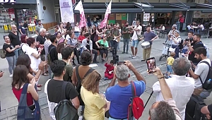 İzmir'de Müzik Yasağına Karşı Müzikli Protesto: