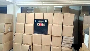 İzmir'de 100 milyon TL'lik kaçakçılık operasyonu