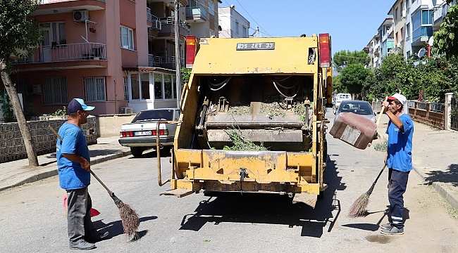 Ödemiş’te geniş çaplı temizlik harekâtı : “Ödemiş bizim evimiz, temiz tutmak görevimiz”
