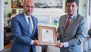 Türkiye Harp Malulü Gaziler Şehit Dul ve Yetimleri Derneği'nden Tunç Başkana Teşekkür Belgesi
